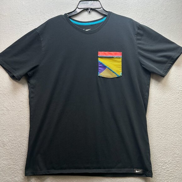 Nike Kobe Mamba Shirt Mens Large Black Dri-FIT Pocket Graphic Tee Basketball - Picture 7 of 9